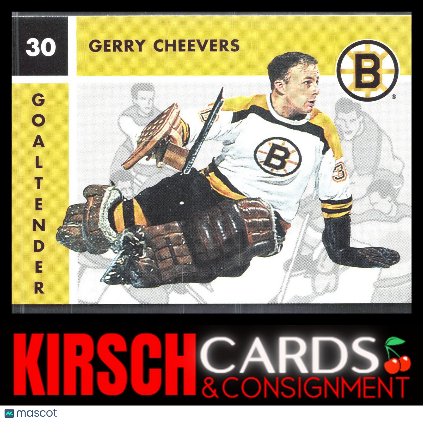 Gerry Cheevers 1995-96 Parkhurst 1966-67 #16 Prototypes Boston Bruins