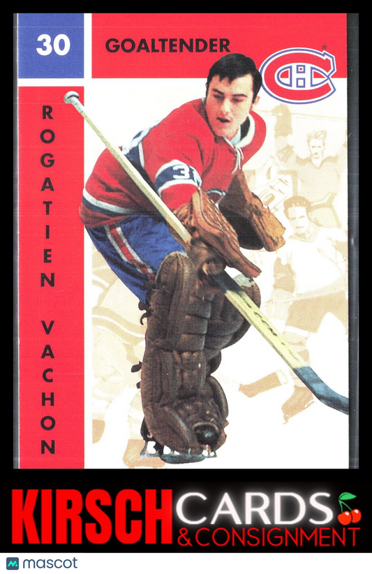 Rogatien Vachon 1995-96 Parkhurst 1966-67 #75 Montreal Canadiens