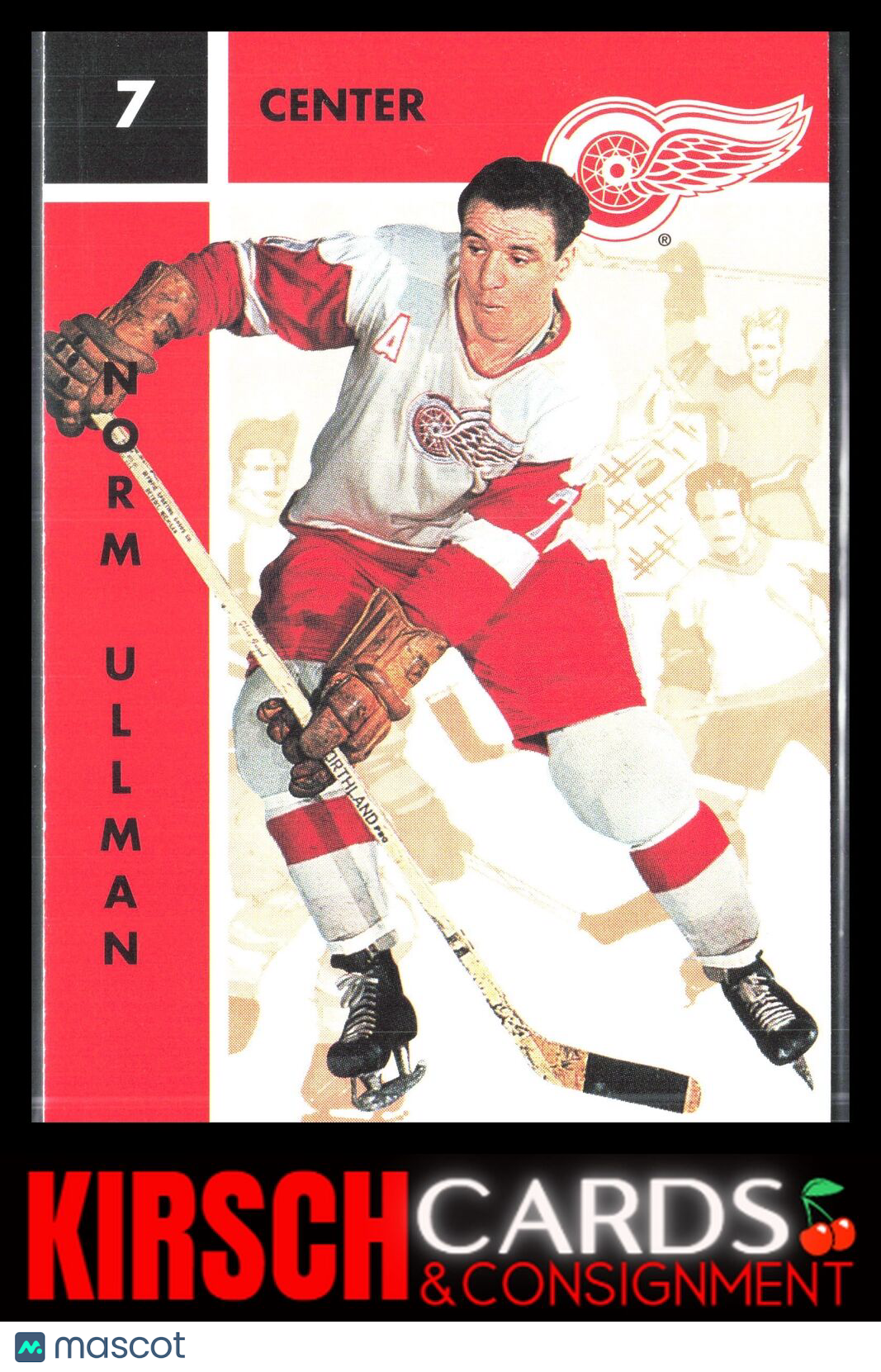 Norm Ullman 1995-96 Parkhurst 1966-67 #45 Detroit Red Wings