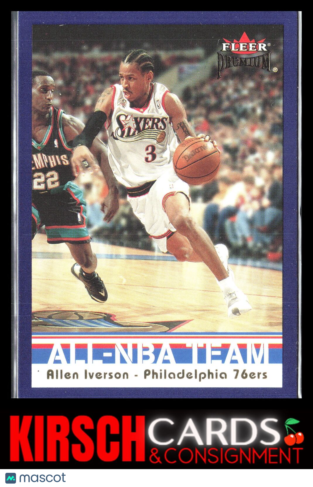 Allen Iverson 2002-03 Fleer Premium #10 Philadelphia 76ers