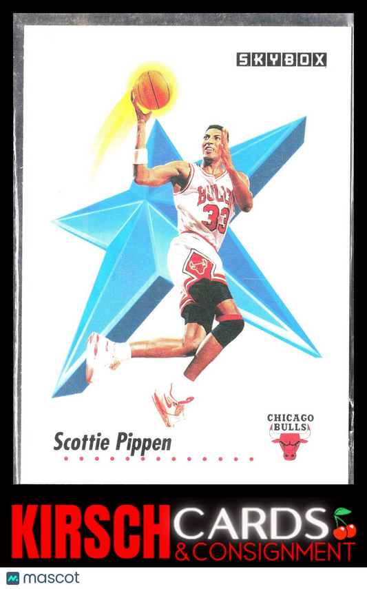 Scottie Pippen 1991-92 SkyBox #44 Chicago Bulls