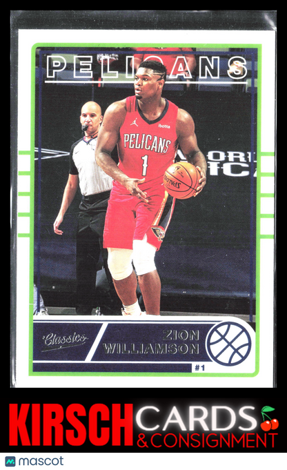 Zion Williamson 2020-21 Panini Chronicles #650 New Orleans Pelicans