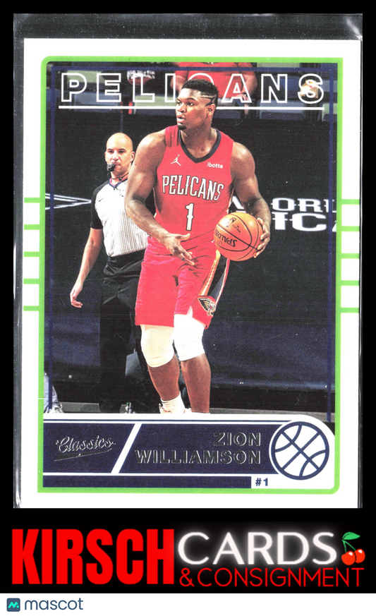 Zion Williamson 2020-21 Panini Chronicles #650 New Orleans Pelicans