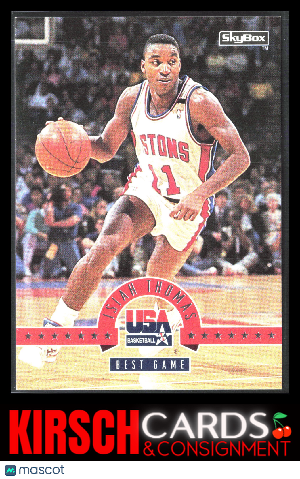 Isiah Thomas 1994 SkyBox USA #45 USA