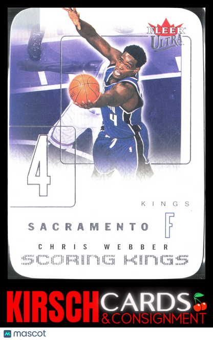 Chris Webber 2003-04 Ultra #7 SK Scoring Kings Sacramento Kings