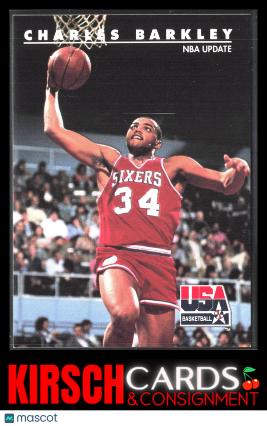 Charles Barkley 1992 SkyBox USA #1 USA