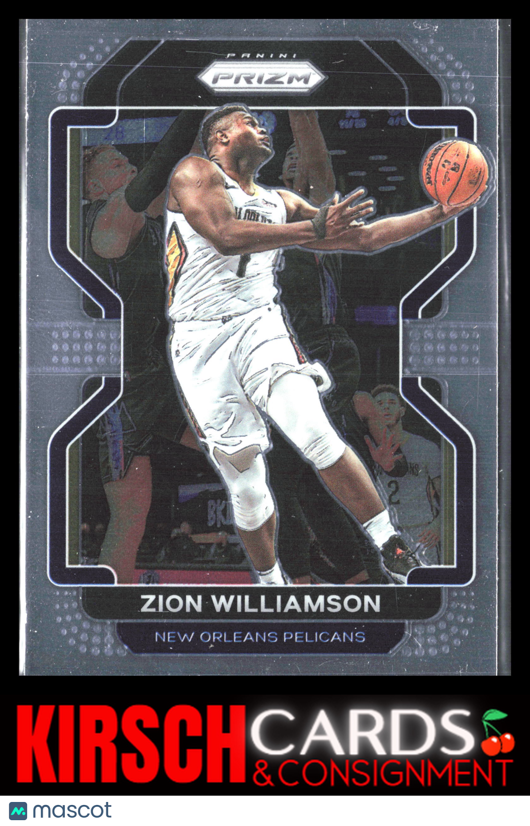 Zion Williamson 2021-22 Panini Prizm #108 New Orleans Pelicans