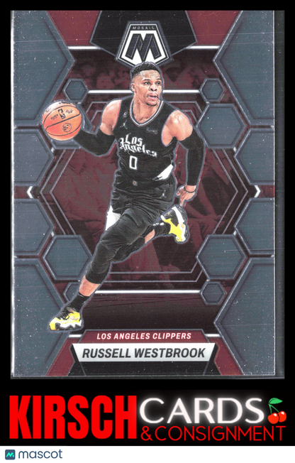 Russell Westbrook 2022-23 Panini Mosaic #164 Los Angeles Clippers