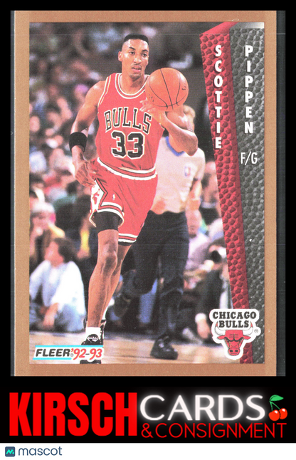 Scottie Pippen 1992-93 Fleer #36 Chicago Bulls