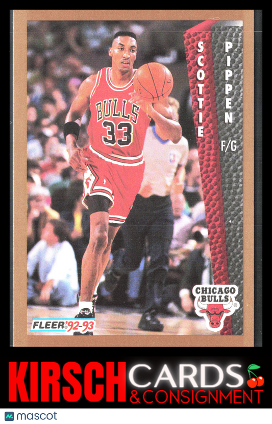 Scottie Pippen 1992-93 Fleer #36 Chicago Bulls