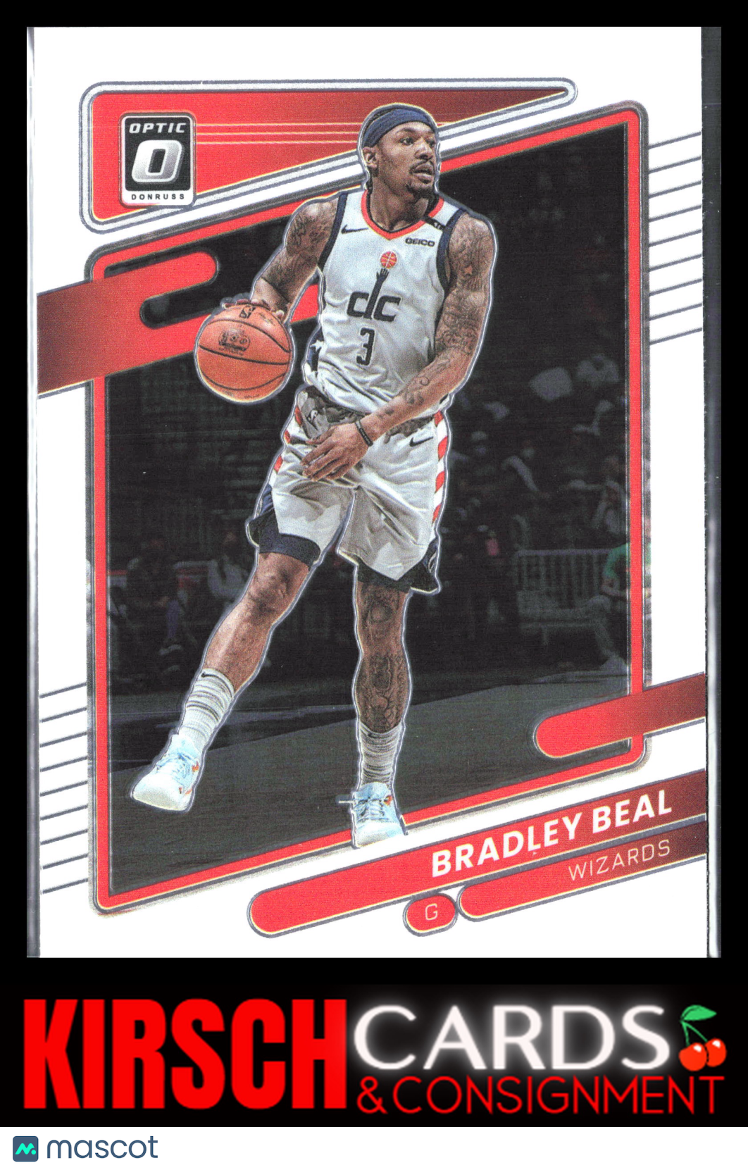 Bradley Beal 2021-22 Donruss Optic #74 Washington Wizards