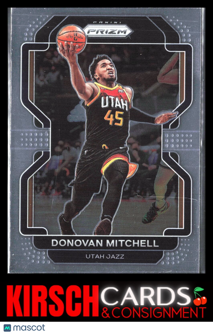 Donovan Mitchell 2021-22 Panini Prizm #72 Utah Jazz