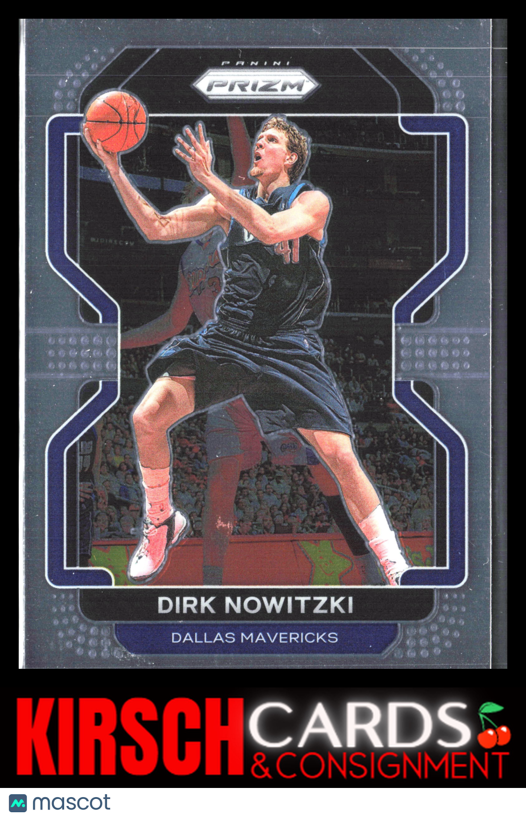 Dirk Nowitzki 2021-22 Panini Prizm #289 Dallas Mavericks