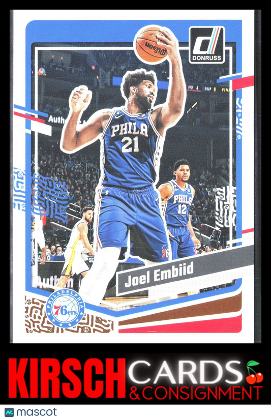 Joel Embiid 2023-24 Donruss #110 Philadelphia 76ers