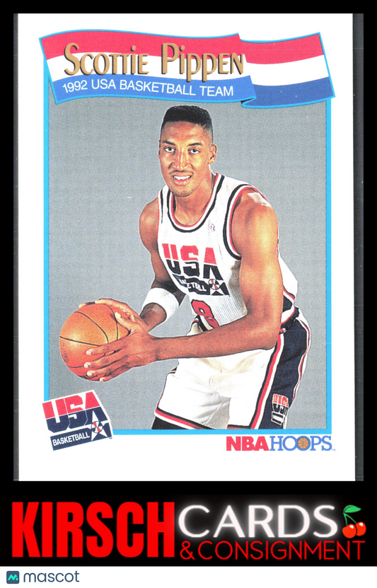 Scottie Pippen 1991-92 Hoops #582 USA