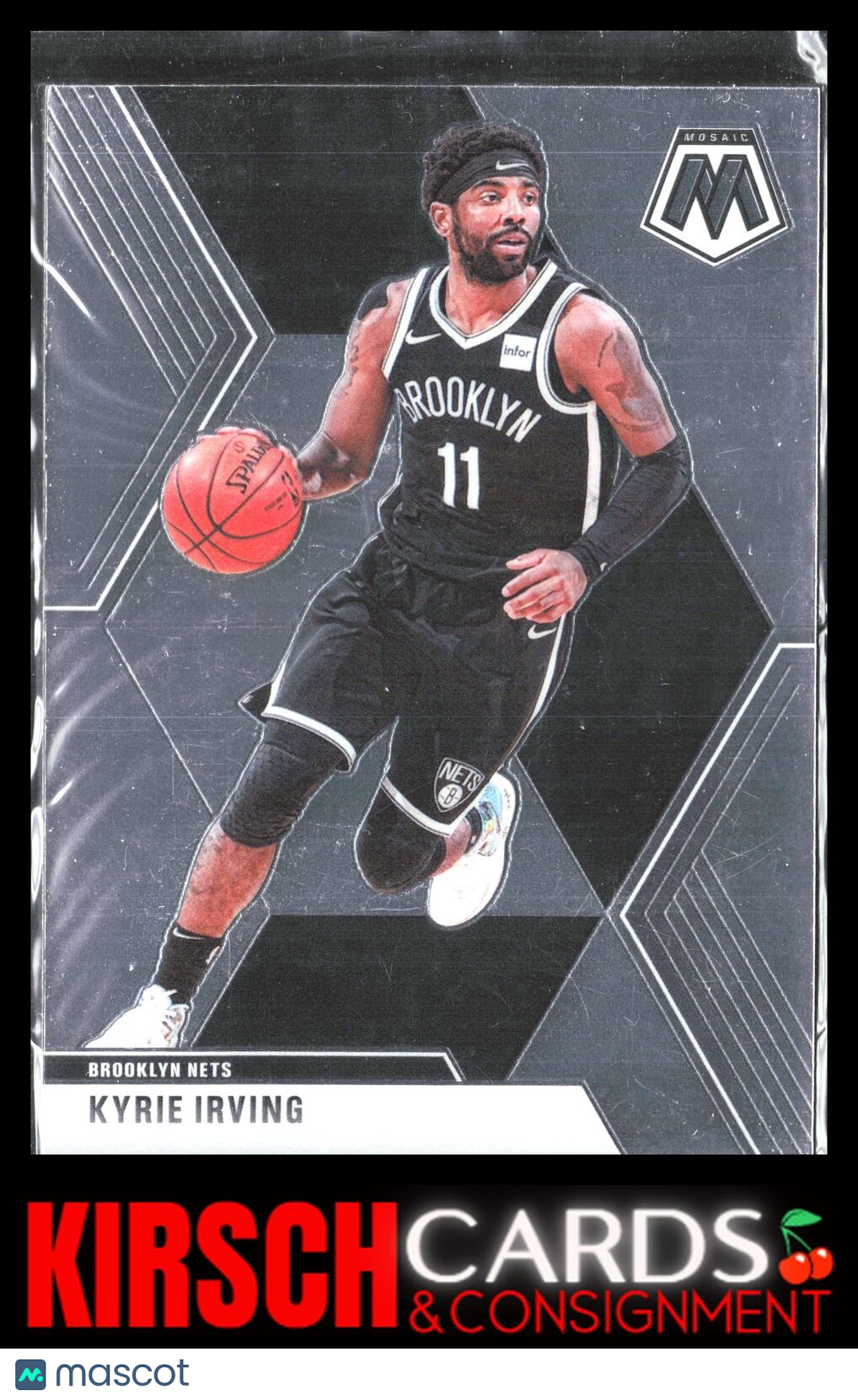 Kyrie Irving 2019-20 Panini Mosaic #11 Brooklyn Nets