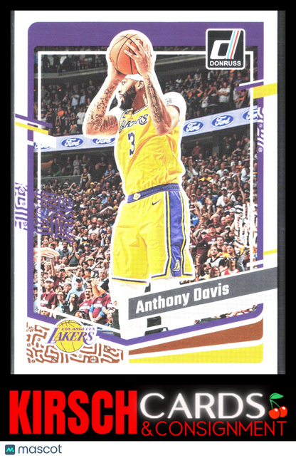 Anthony Davis 2023-24 Donruss #130 Los Angeles Lakers