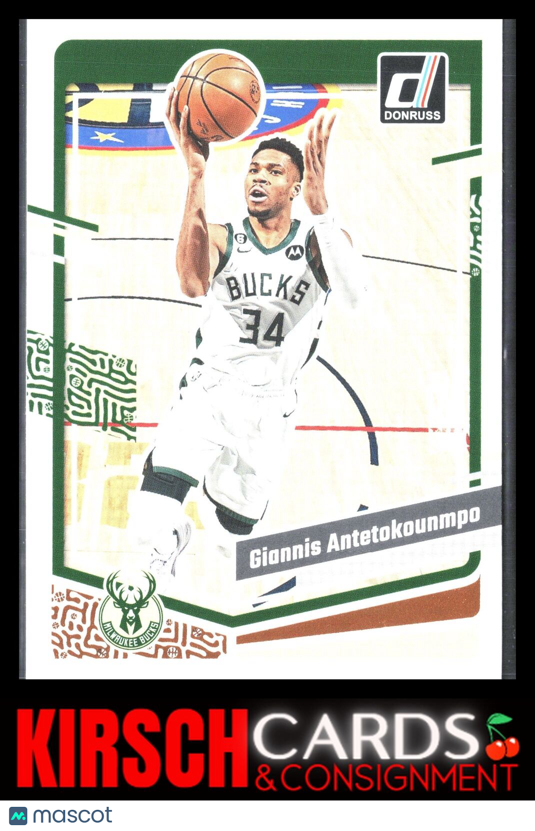 Giannis Antetokounmpo 2023-24 Donruss #188 Milwaukee Bucks