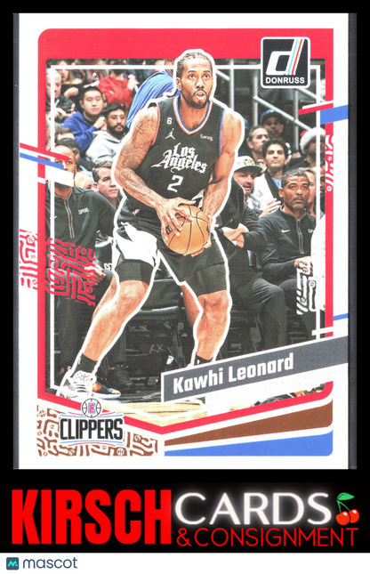 Kawhi Leonard 2023-24 Donruss #29 Los Angeles Clippers