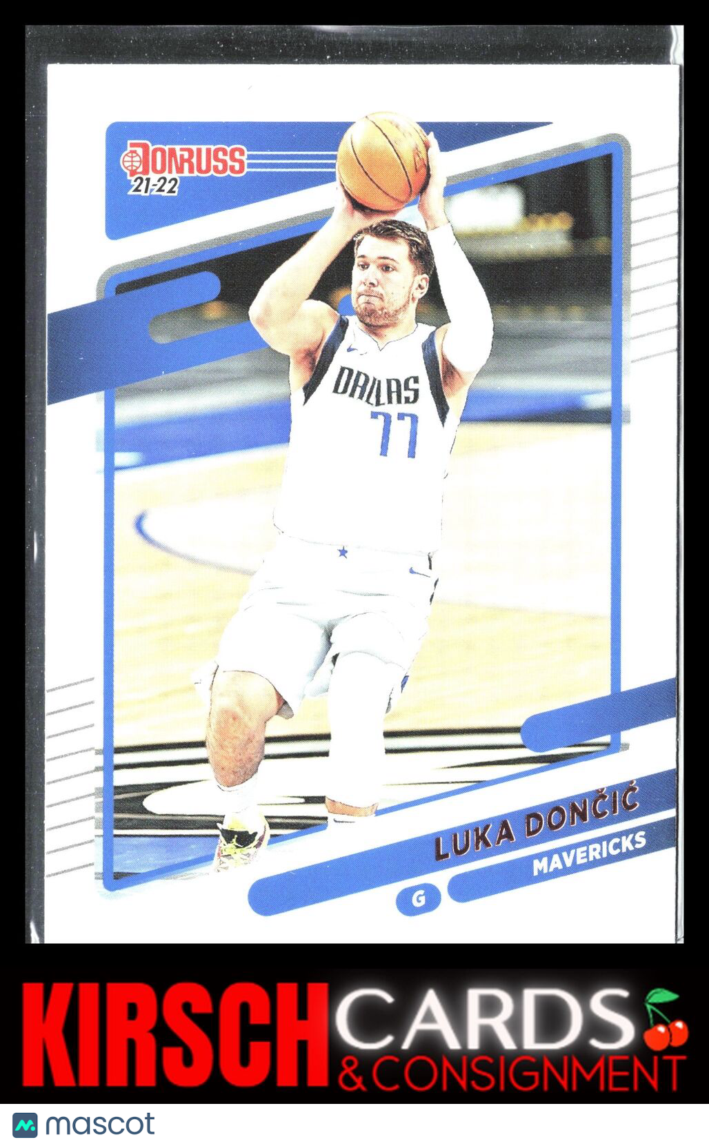 Luka Doncic 2021-22 Donruss #77 Dallas Mavericks