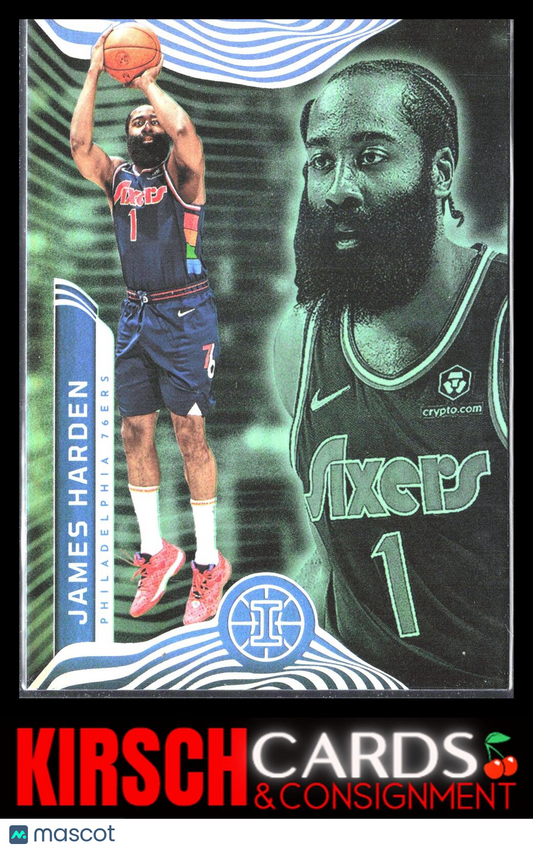 James Harden 2021-22 Panini Illusions #13 Philadelphia 76ers