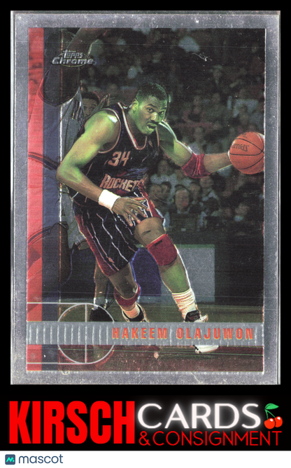 Hakeem Olajuwon 1997-98 Topps Chrome #203 Houston Rockets