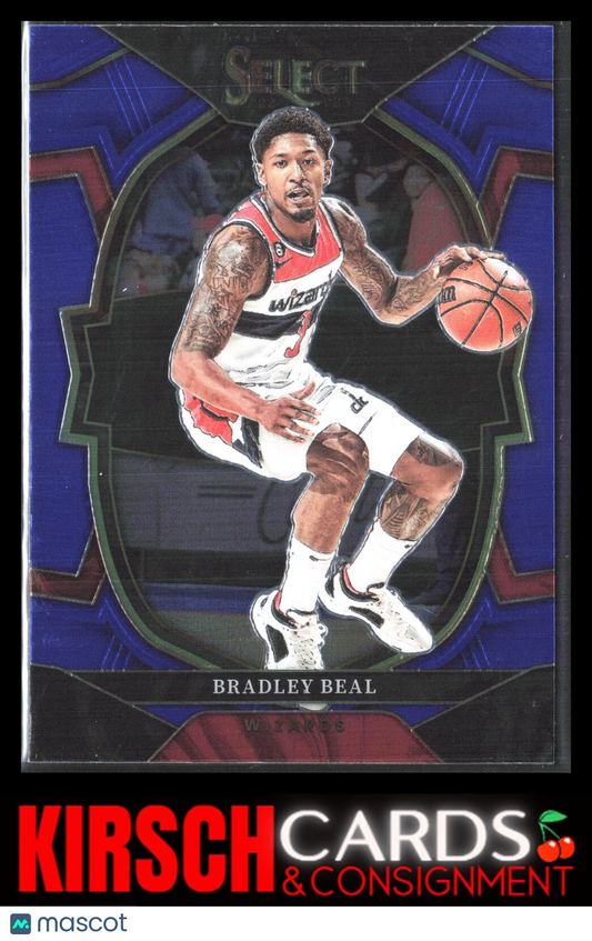 Bradley Beal 2022-23 Panini Select #62 Blue (Retail Base) Washington Wizards