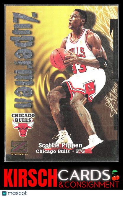 Scottie Pippen 1997-98 SkyBox Z-Force #191 Chicago Bulls