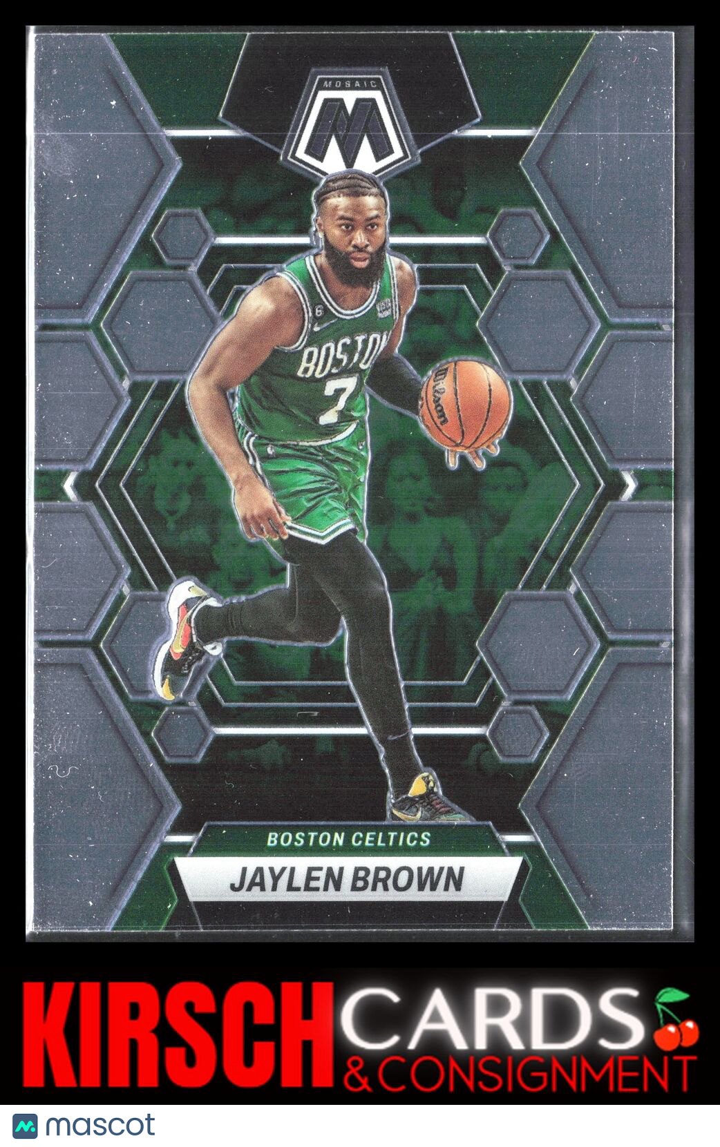 Jaylen Brown 2022-23 Panini Mosaic #9 Boston Celtics