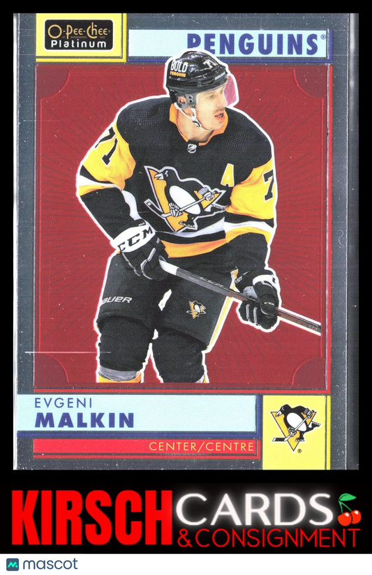 Evgeni Malkin 2022-23 O-Pee-Chee Platinum #R-44 Retro Pittsburgh Penguins