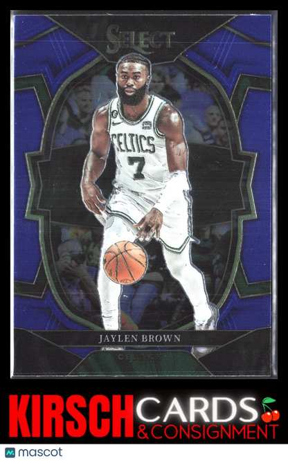 Jaylen Brown 2022-23 Panini Select #32 Blue (Retail Base) Boston Celtics