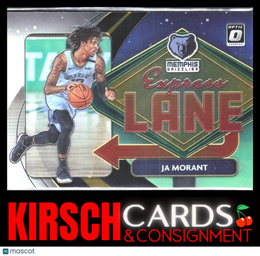 Ja Morant 2020-21 Donruss Optic #1 Express Lane Memphis Grizzlies