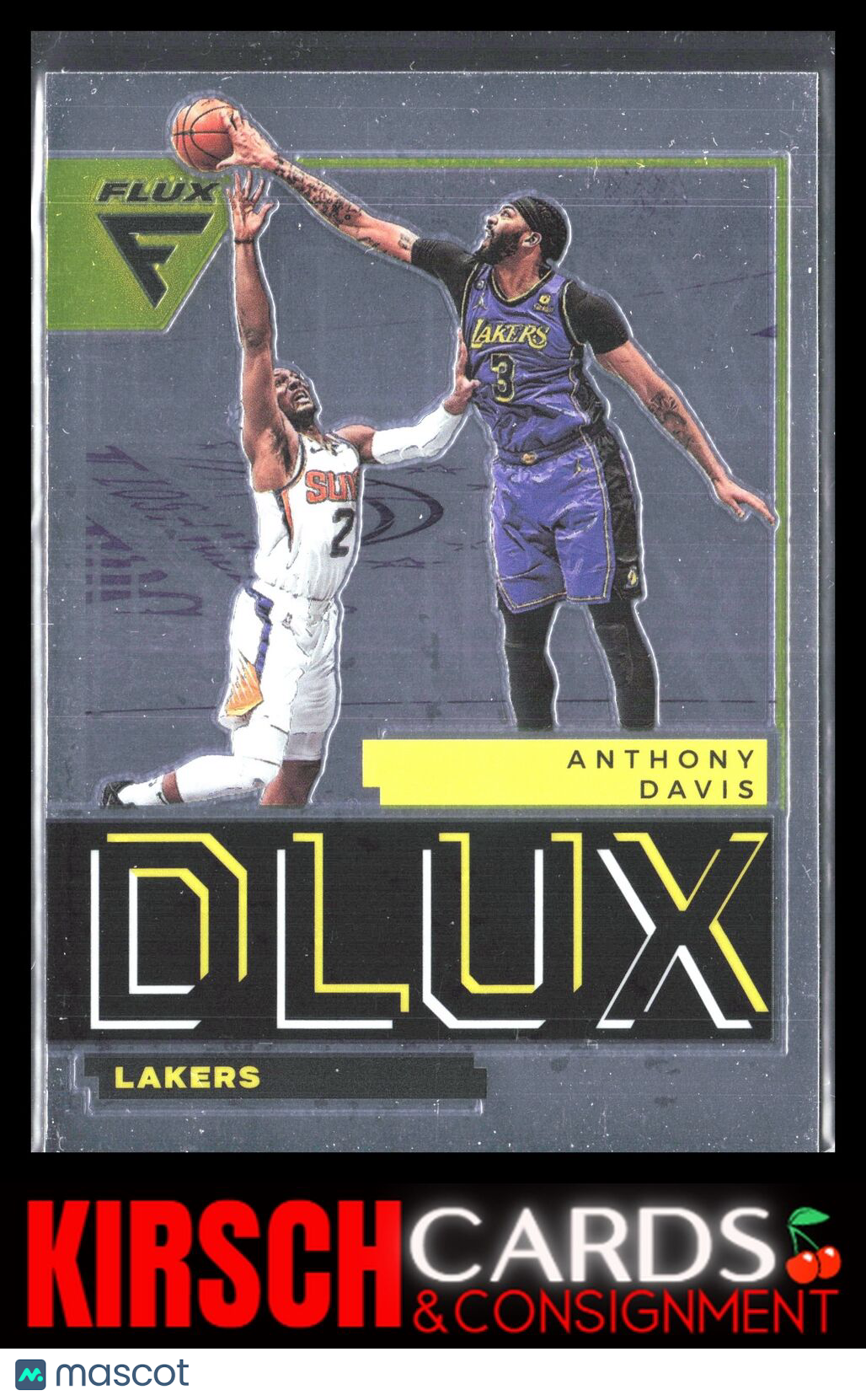 Anthony Davis 2022-23 Panini Flux #18 D Lux Los Angeles Lakers