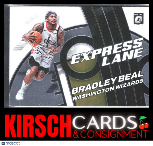 Bradley Beal 2021-22 Donruss Optic #20 Express Lane Washington Wizards