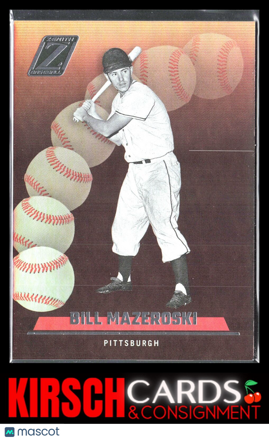 Bill Mazeroski 2023 Panini Chronicles #14 Zenith Pittsburgh Pirates