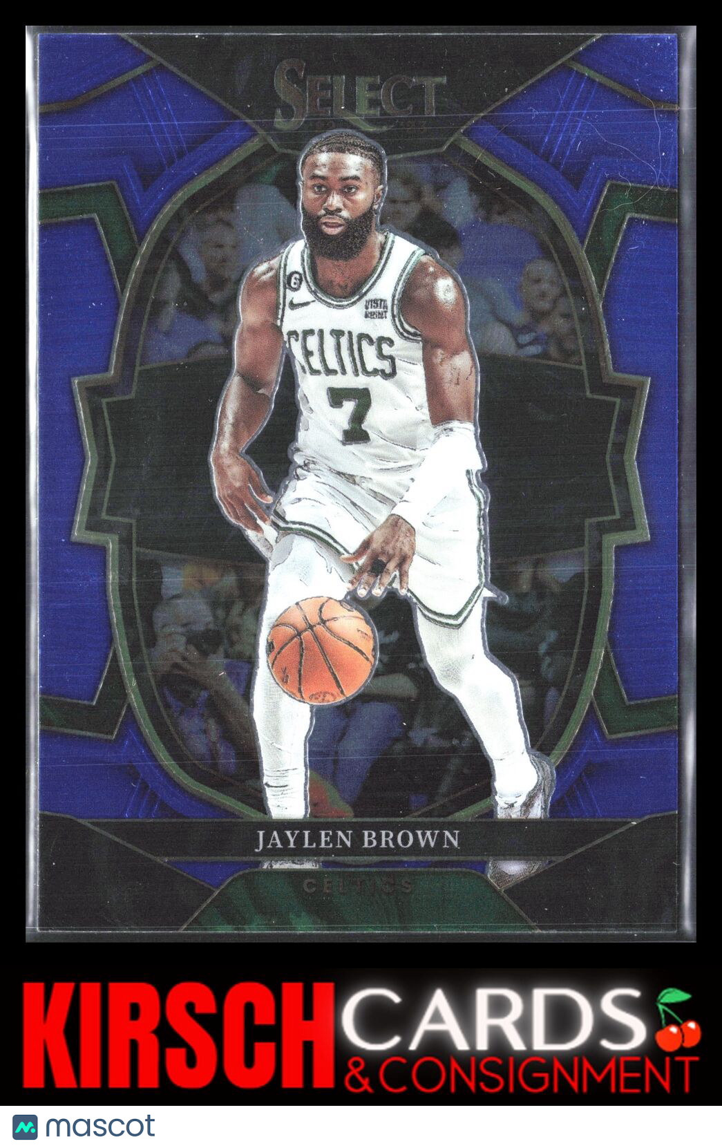 Jaylen Brown 2022-23 Panini Select #32 Blue (Retail Base) Boston Celtics