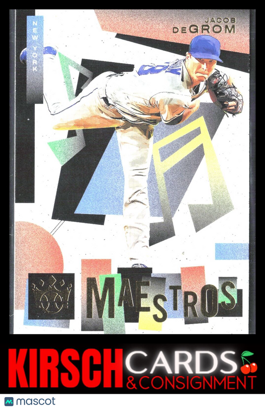 Jacob deGrom 2022 Panini Diamond Kings #M-5 Maestros New York Mets