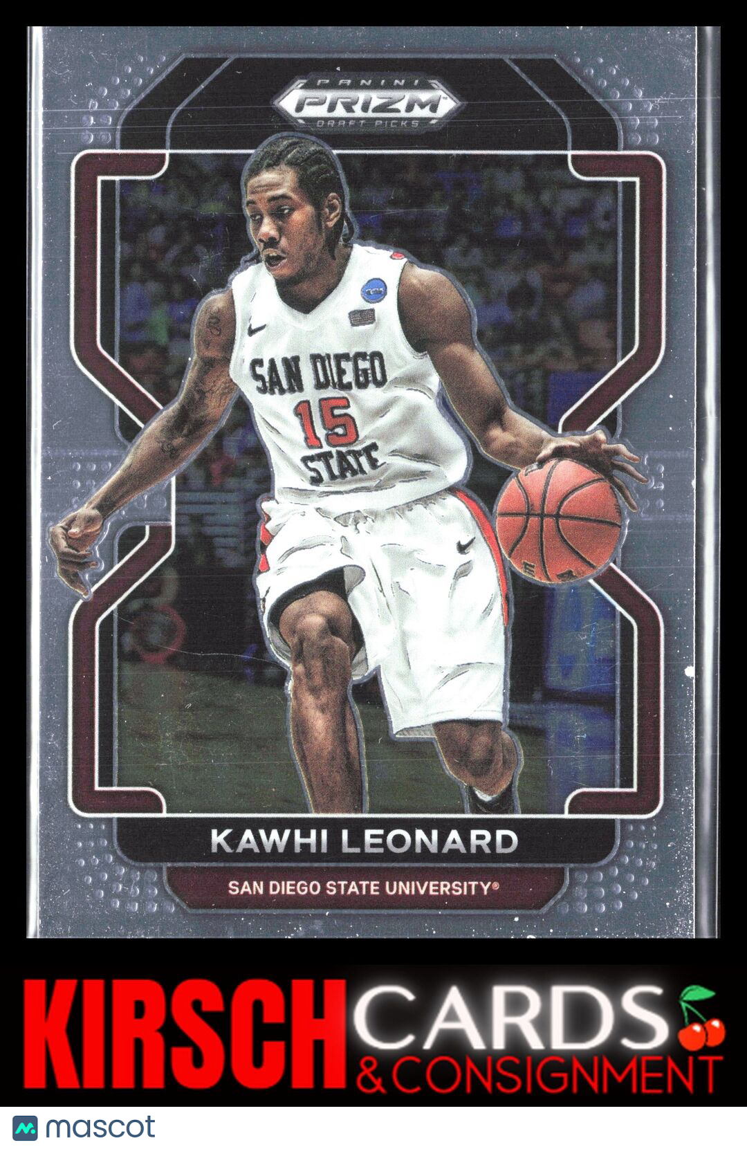 Kawhi Leonard 2022 Panini Prizm Draft Picks #31 San Diego State Aztecs