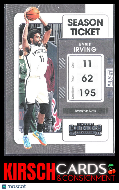 Kyrie Irving 2021-22 Panini Contenders #74 Brooklyn Nets