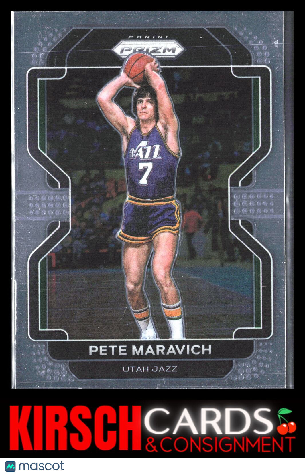 Pete Maravich 2021-22 Panini Prizm #261 Utah Jazz