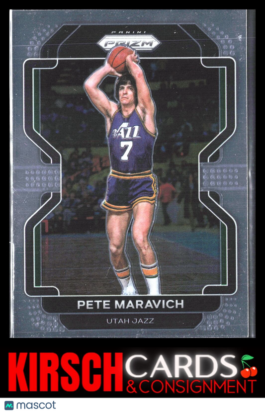 Pete Maravich 2021-22 Panini Prizm #261 Utah Jazz