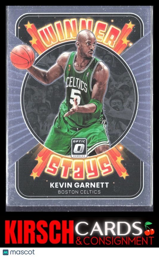 Kevin Garnett 2021-22 Donruss Optic #11 Winner Stays Boston Celtics