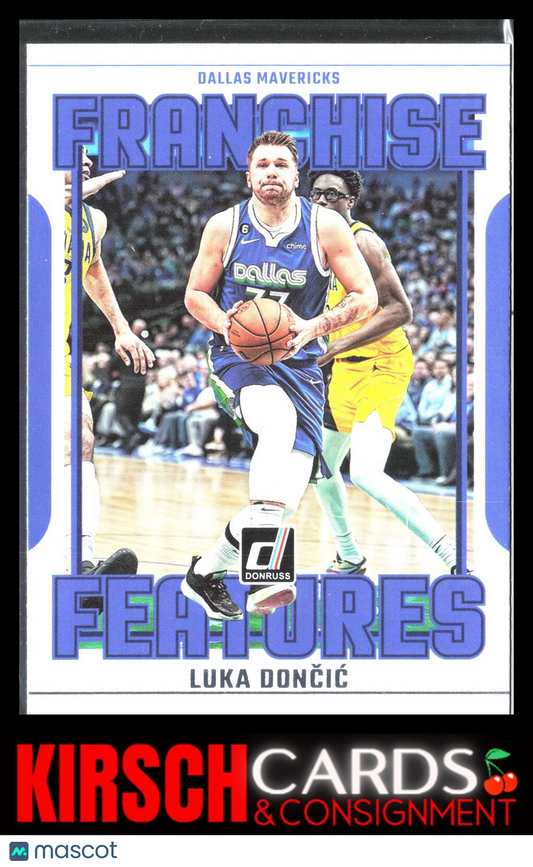 Luka Doncic 2023-24 Donruss #25 Franchise Features Dallas Mavericks