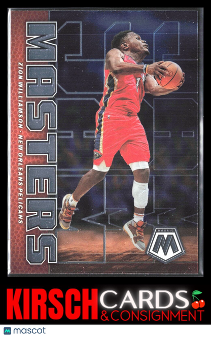 Zion Williamson 2022-23 Panini Mosaic #18 Jam Masters New Orleans Pelicans