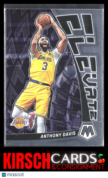 Anthony Davis 2022-23 Panini Mosaic #10 Elevate Los Angeles Lakers