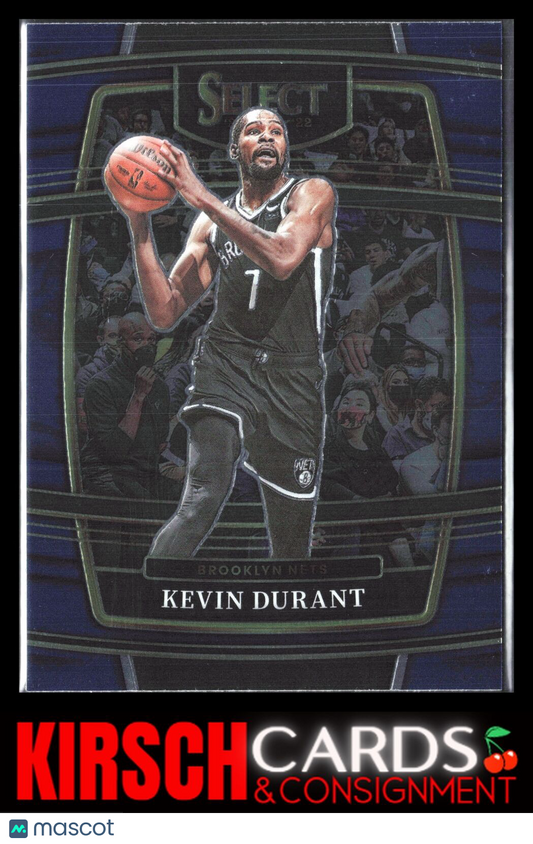 Kevin Durant 2021-22 Panini Select #50 Blue (Retail Base) Brooklyn Nets