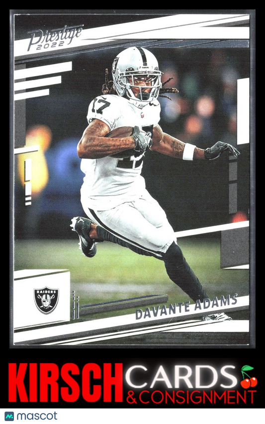 Davante Adams 2022 Panini Prestige #107 Las Vegas Raiders