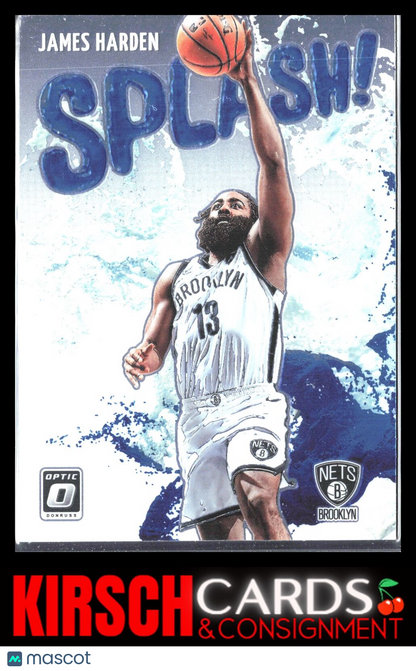 James Harden 2021-22 Donruss Optic #3 Splash! Brooklyn Nets