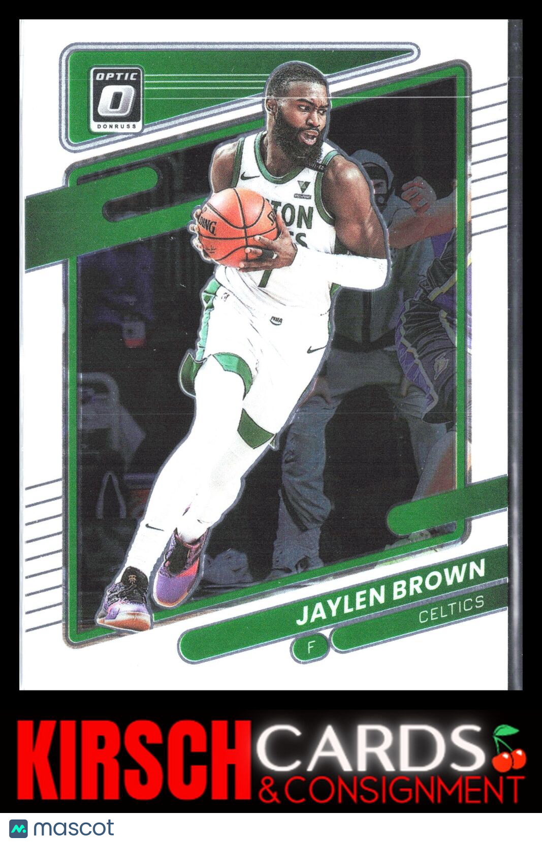 Jaylen Brown 2021-22 Donruss Optic #19 Boston Celtics