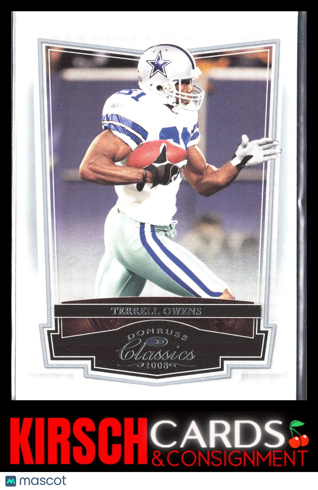 Terrell Owens 2008 Donruss Classics #27 Dallas Cowboys